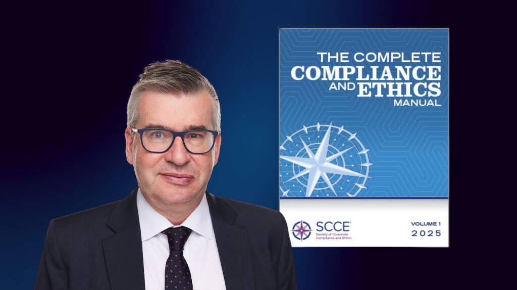 Jonathan Armstrong contributes to SCCE Complete Compliance and Ethics Manual